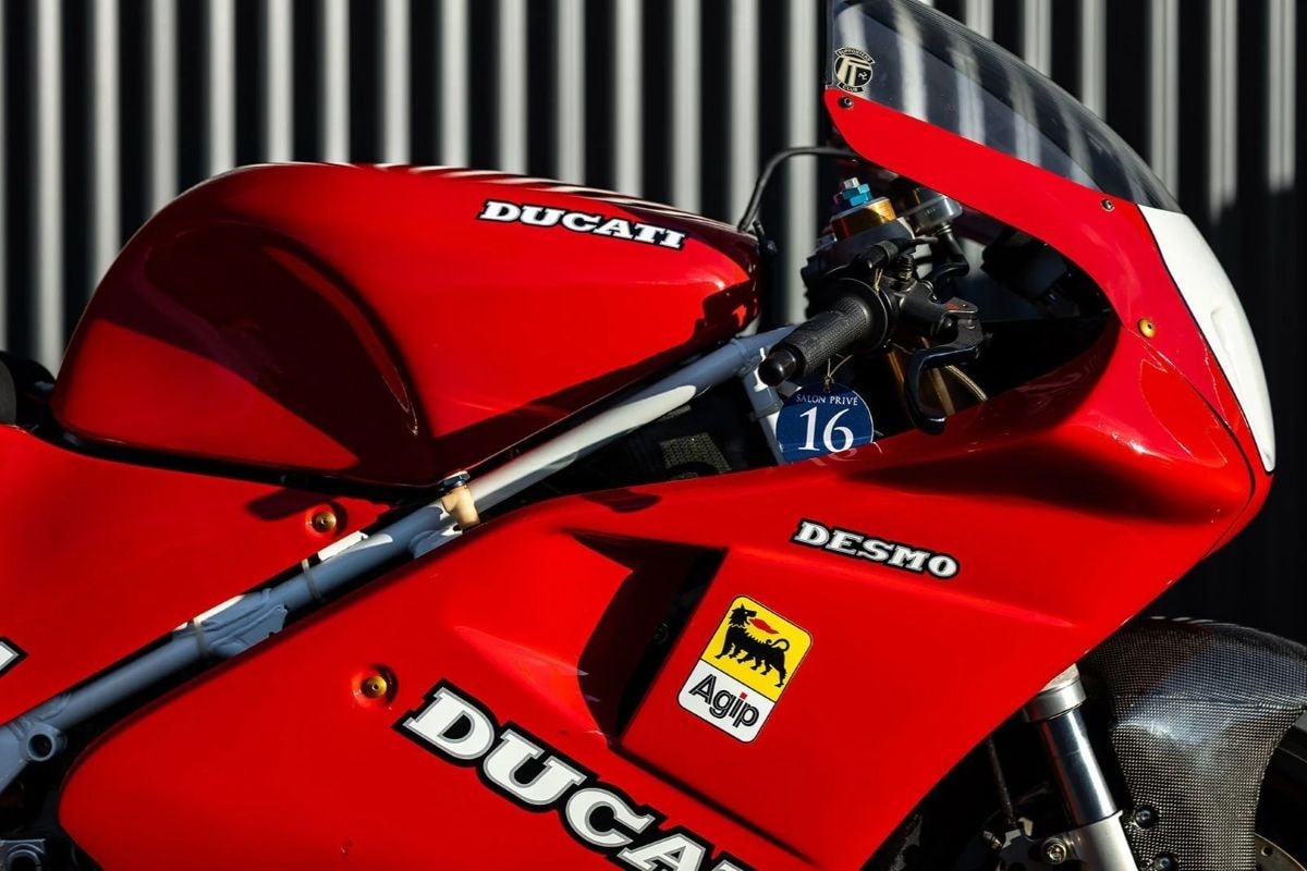 Una Ducati 851 F90 Corsa all’asta al Concorso d'Eleganza Villa d'Este 2025